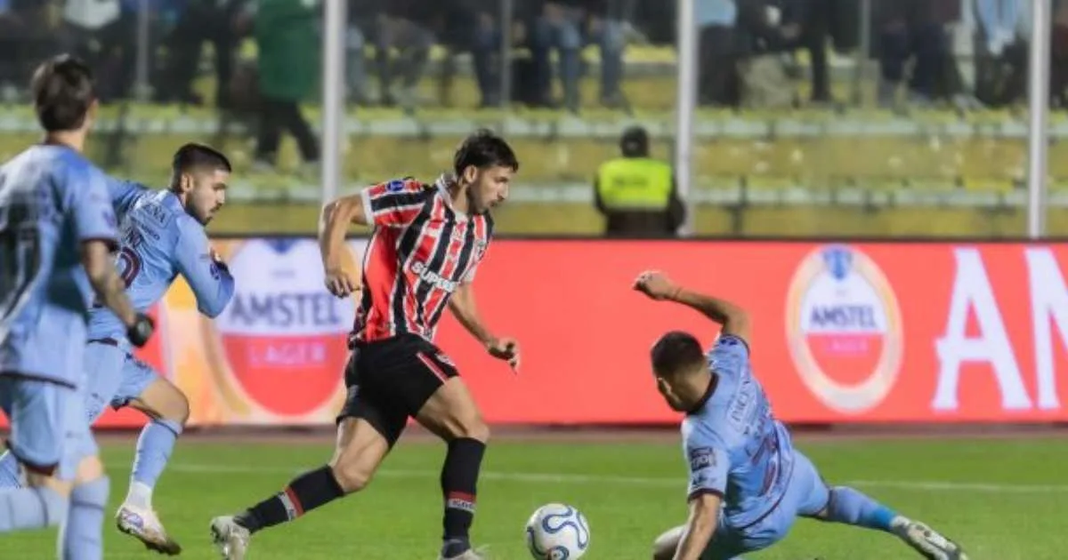 São Paulo segura o empate com o Bolívar na altitude pela Sul-Americana