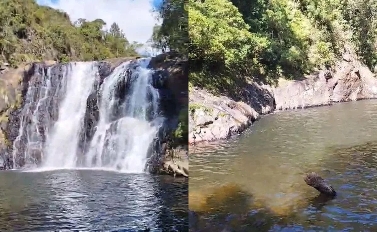 Jovem de 18 anos morre afogado ao saltar em cachoeira em Tijucas do Sul e não voltar mais à superfície
