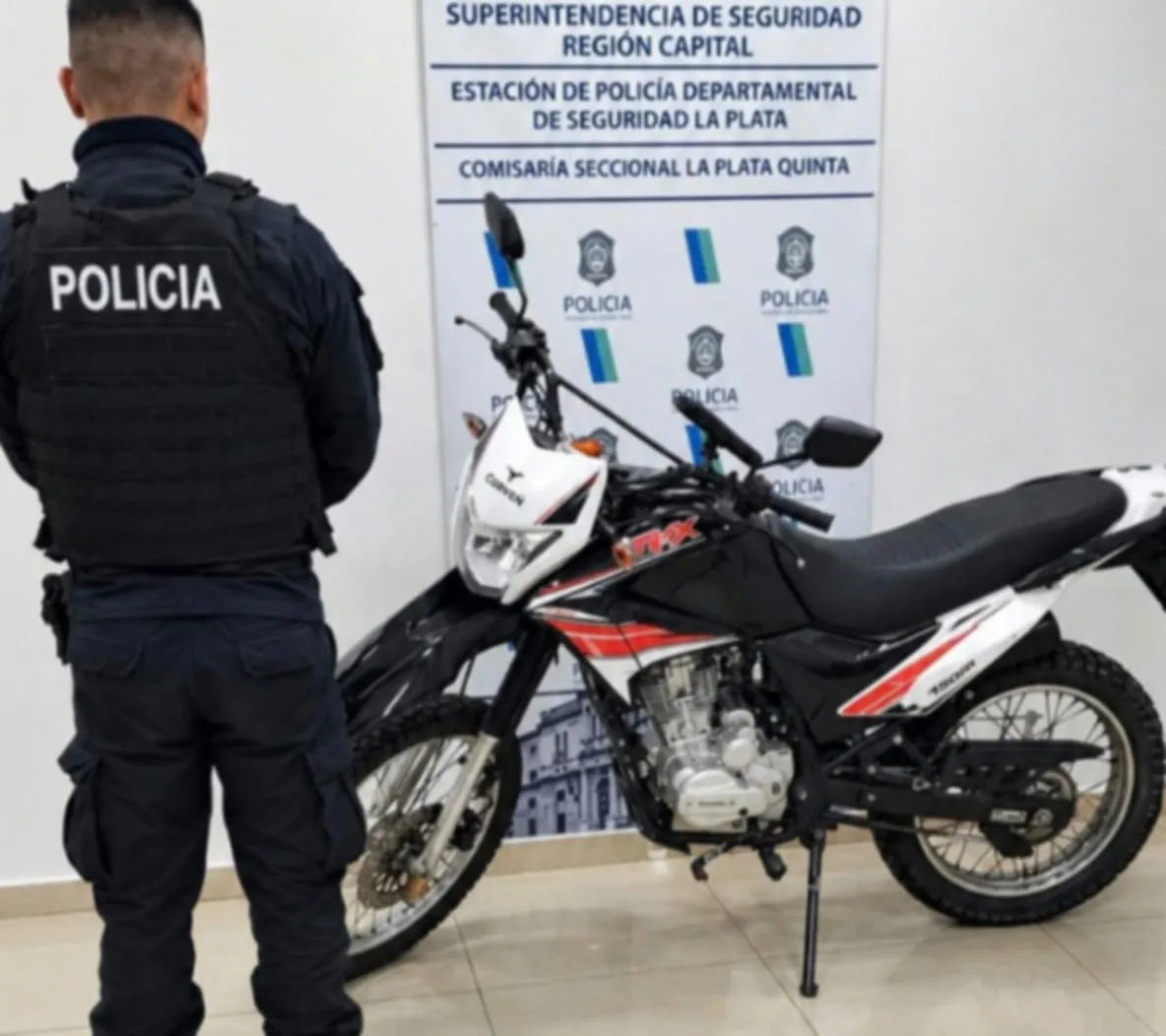 Detuvieron a dos hermanos tras el intento de robo de una moto en La Plata