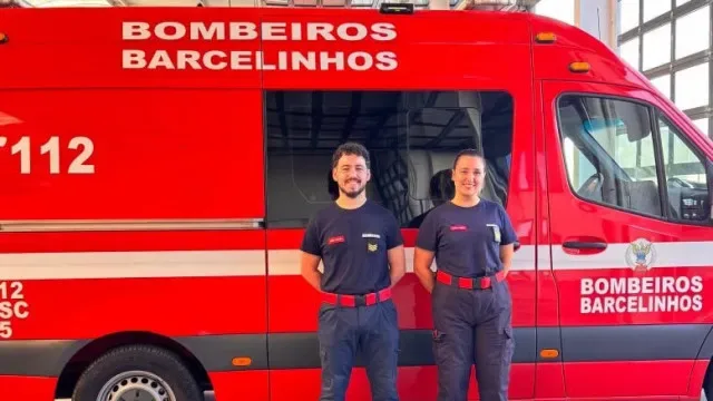 Bombeiros de Barcelinhos ajudaram Clara a nascer: "Um momento especial"