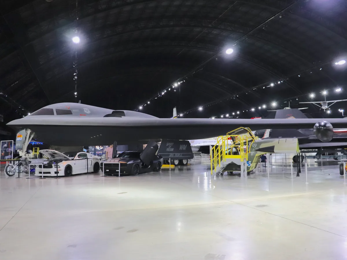 There's only one B-2 stealth bomber on public display in the world. Here's where I saw it.
