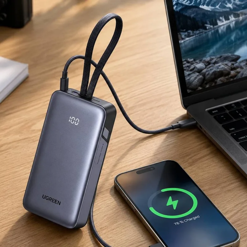 Actualité : Offre à durée limitée - La batterie Ugreen Nexode 55 W de 20 000 mAh est à 29.40 € (remise au panier)