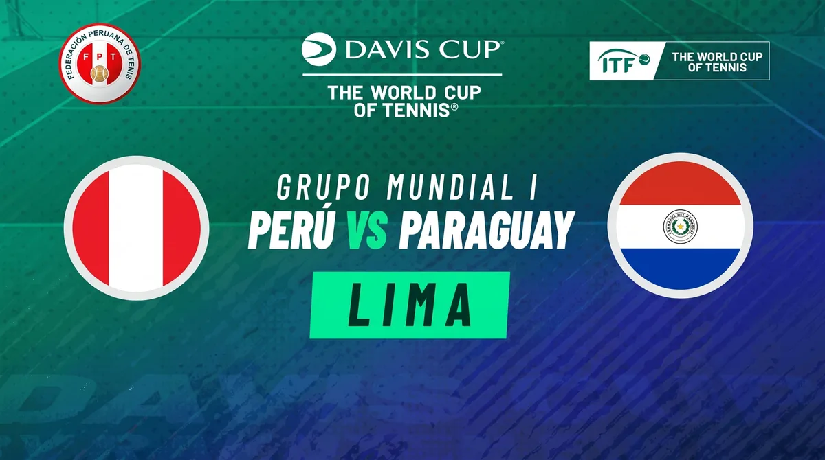 Cruces definidos en Perú vs Paraguay por Copa Davis 2026: Ignacio Buse se medirá ante Daniel Vallejo en la segunda jornada