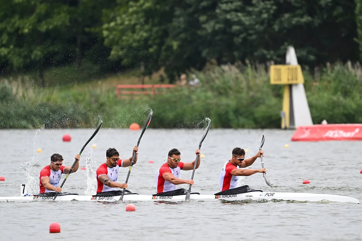 K4 500 português conquista medalha de bronze nos Mundiais de canoagem