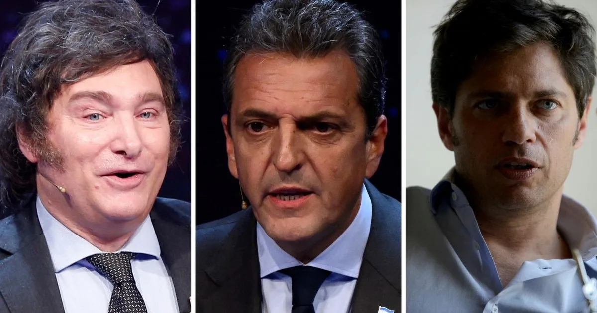 Una nueva encuesta electoral midió a Milei contra Kicillof y contra Massa: diferencias importantes