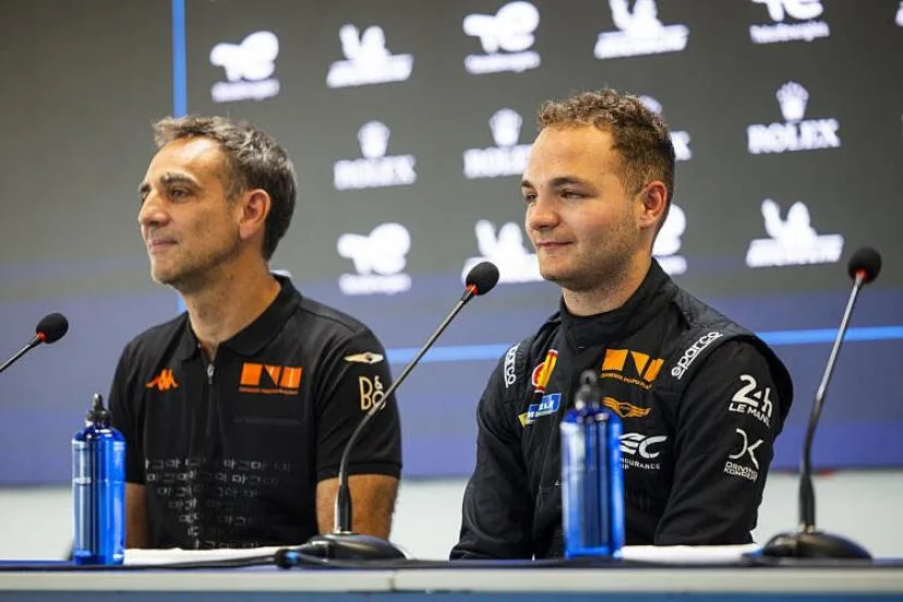 Mathys Jaubert, plus jeune poleman de l'histoire du WEC avec Genesis à Barcelone : « Ça compte beaucoup pour moi »