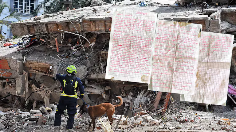 "Agradezco porque soy inmensamente feliz": desgarradora carta escrita por una víctima del terremoto en Colombia