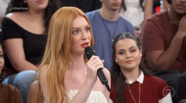 Marina Ruy Barbosa reage a piadas sobre sua participação no “Altas Horas”; veja Marina Ruy Barbosa