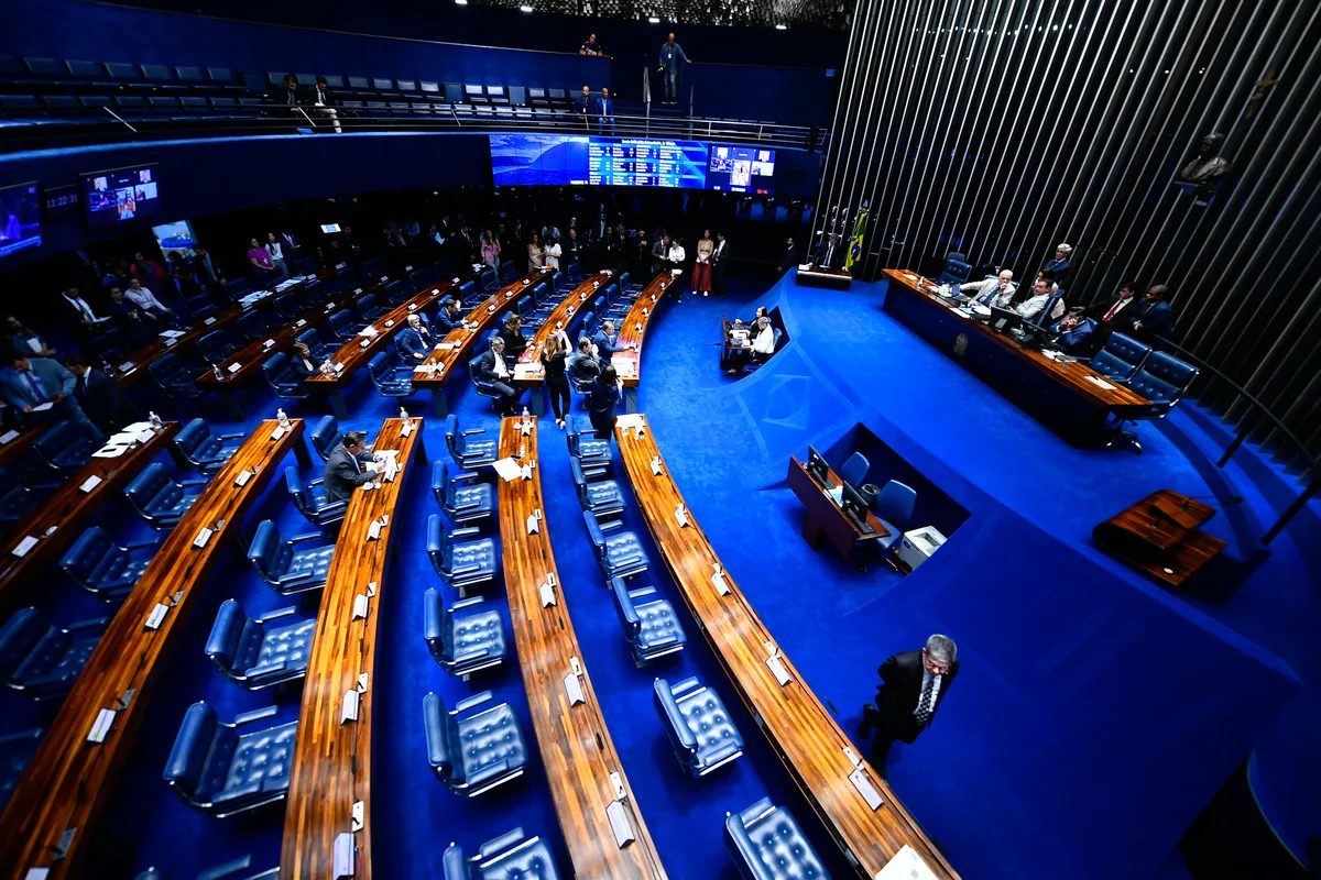 Em meio a escândalo no STF, Senado impede discursos de senadores no plenário da Casa