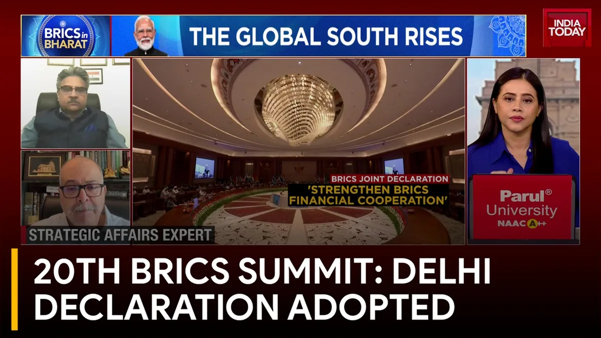 Delhi Declaration Adopted At 20th BRICS Summit As India Pushes For Global Order Overhaul