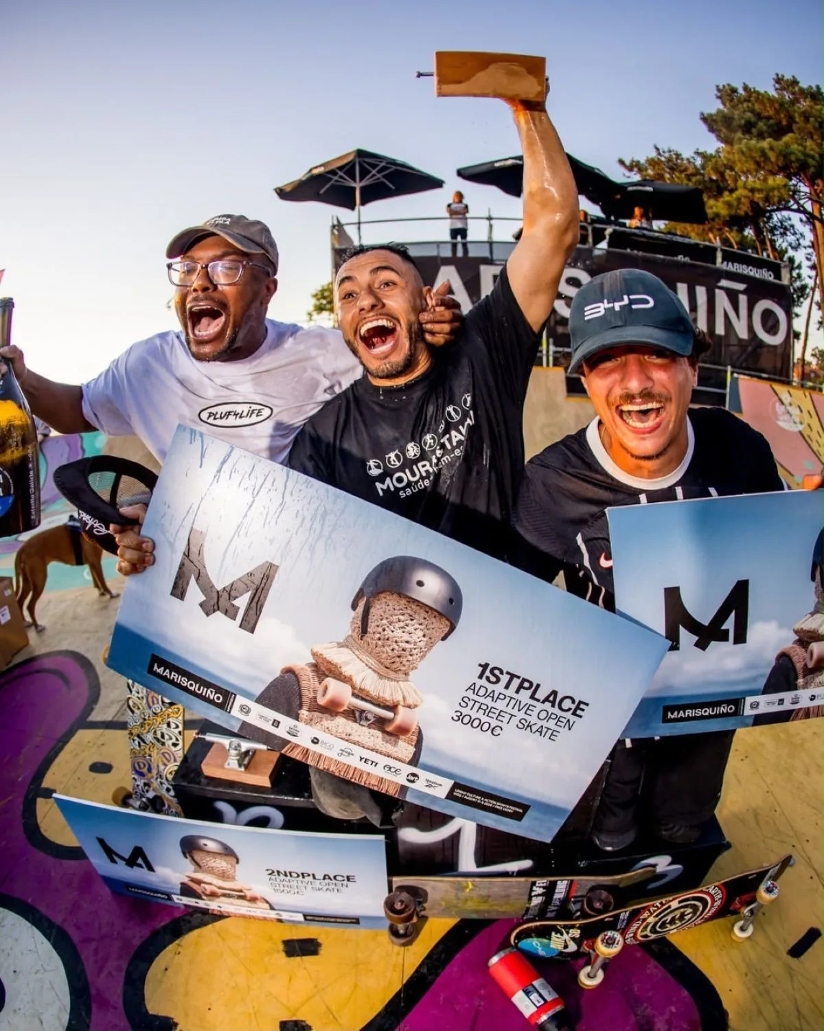 Tony Alves garante a prata em competição de skate na Espanha; brasileiros fecham o pódio