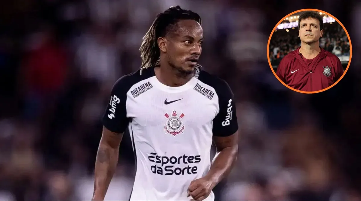 André Carrillo se queda sin entrenador: Corinthians despidió a Fernando Diniz tras siete derrotas seguidas en el Brasileirao