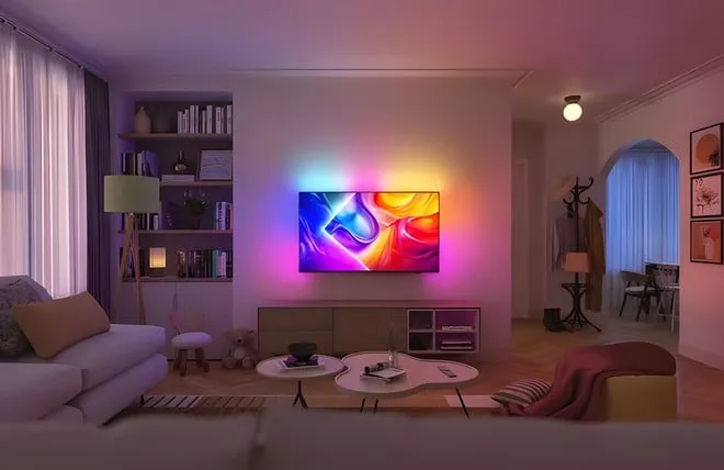 Telão com desconto: Smart TV Philips THE ONE de 75" em oferta em até 12x sem juros