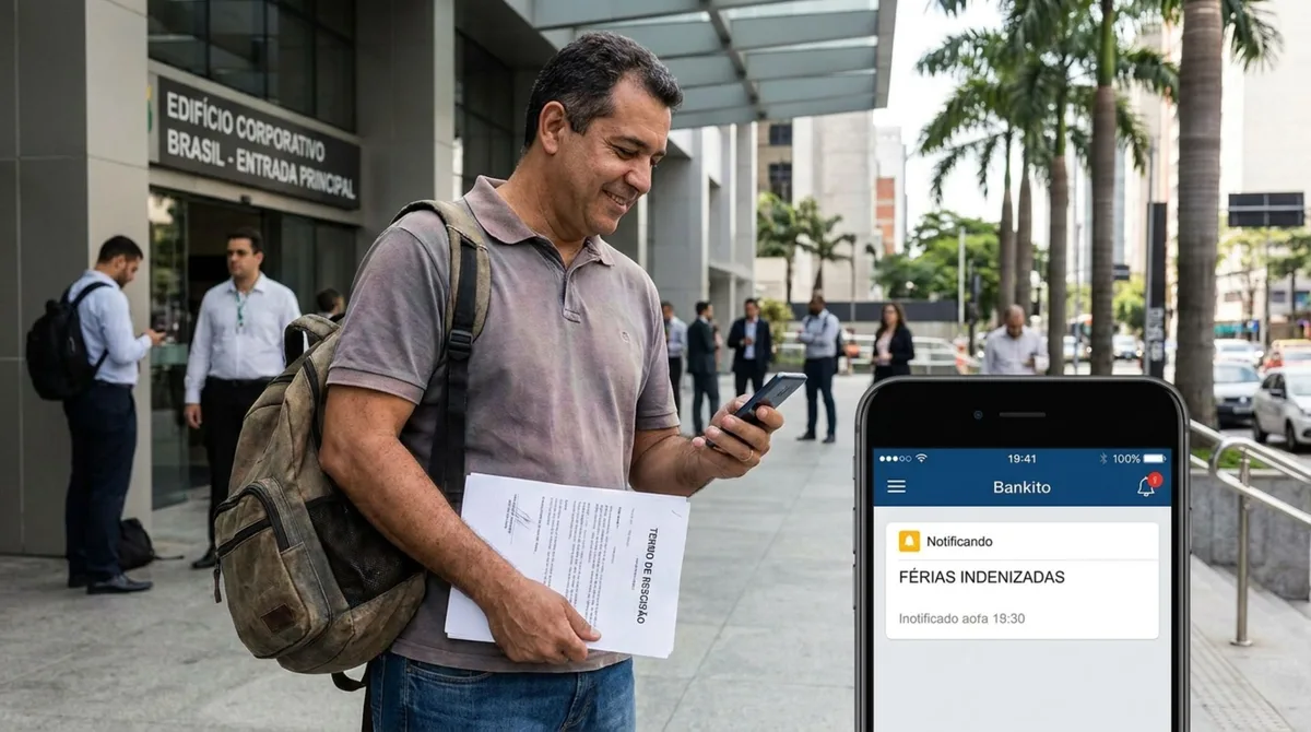 Trabalhador pede demissão perto das férias, recebe a rescisão e descobre o que acontece com os dias que ainda não tirou