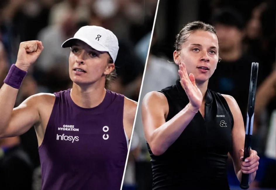 Iga e Maja celebram amizade antes da semi: ?Pelos velhos tempos?