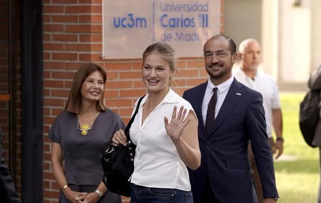 La princesa Leonor se estrena como universitaria: así está siendo su primer día en la Carlos III