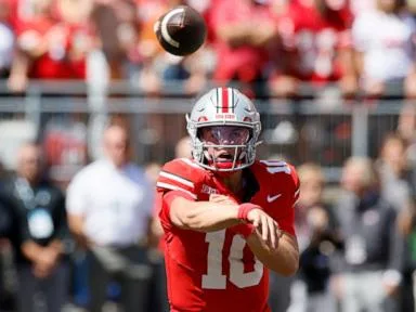 Ohio State QB Julian Sayin takes charge as a team captain, bringing swagger to the huddle