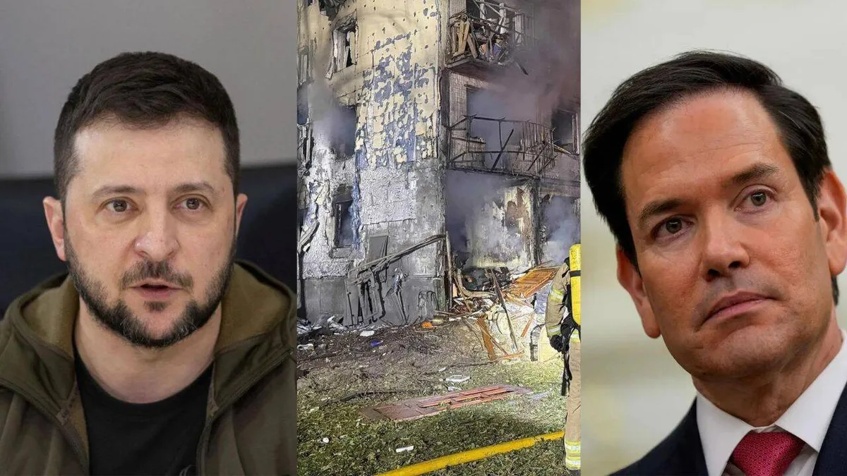 Zelenskyy flags warning gap before Russian strikes; Rubio denies intel pause