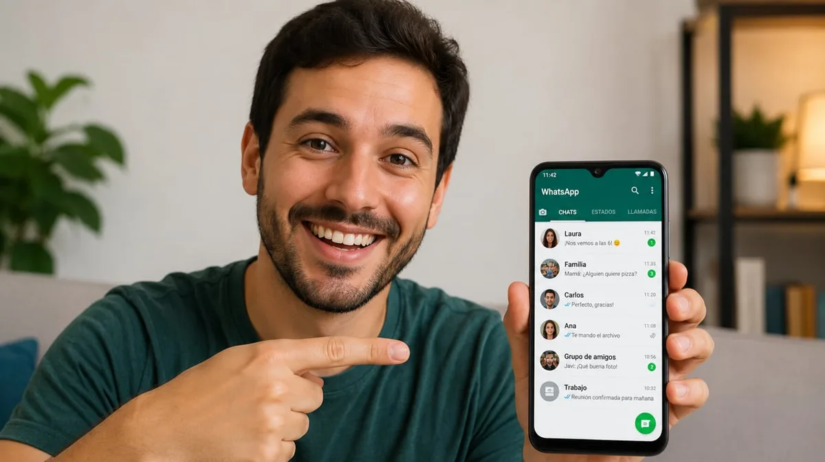 WhatsApp ahora muestra fotos y videos sin necesidad de entrar a los chats donde se enviaron