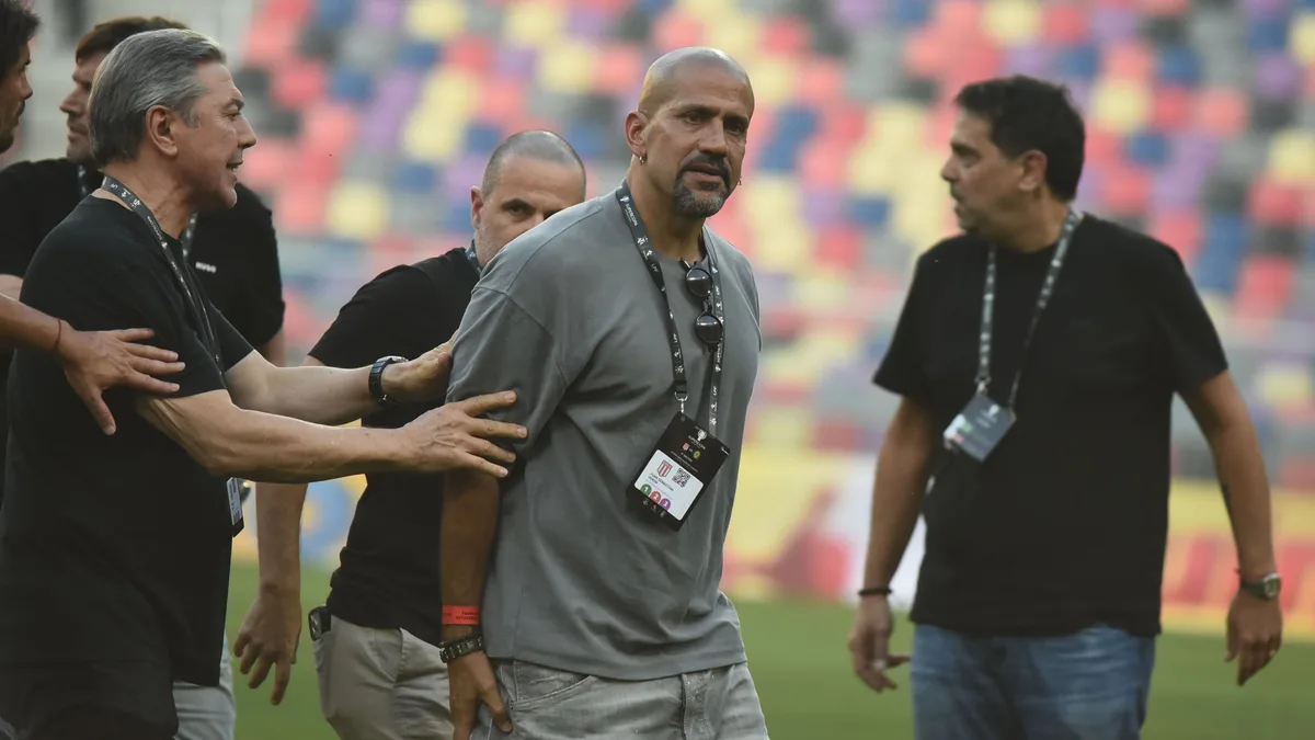 La AFA suspendió por tres meses a Juan Sebastián Verón por los incidentes en la derrota de Estudiantes ante Rosario Central