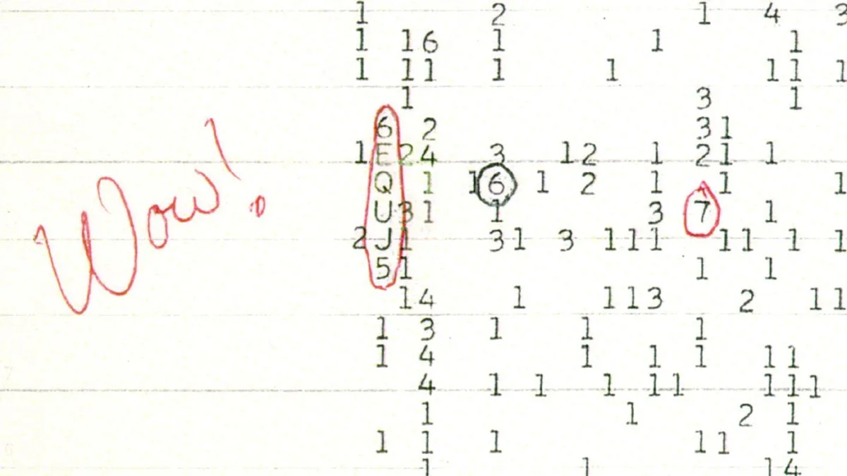 On this day in space! Aug. 15, 1977: Mysterious 'Wow!' Signal boosts search for E.T.