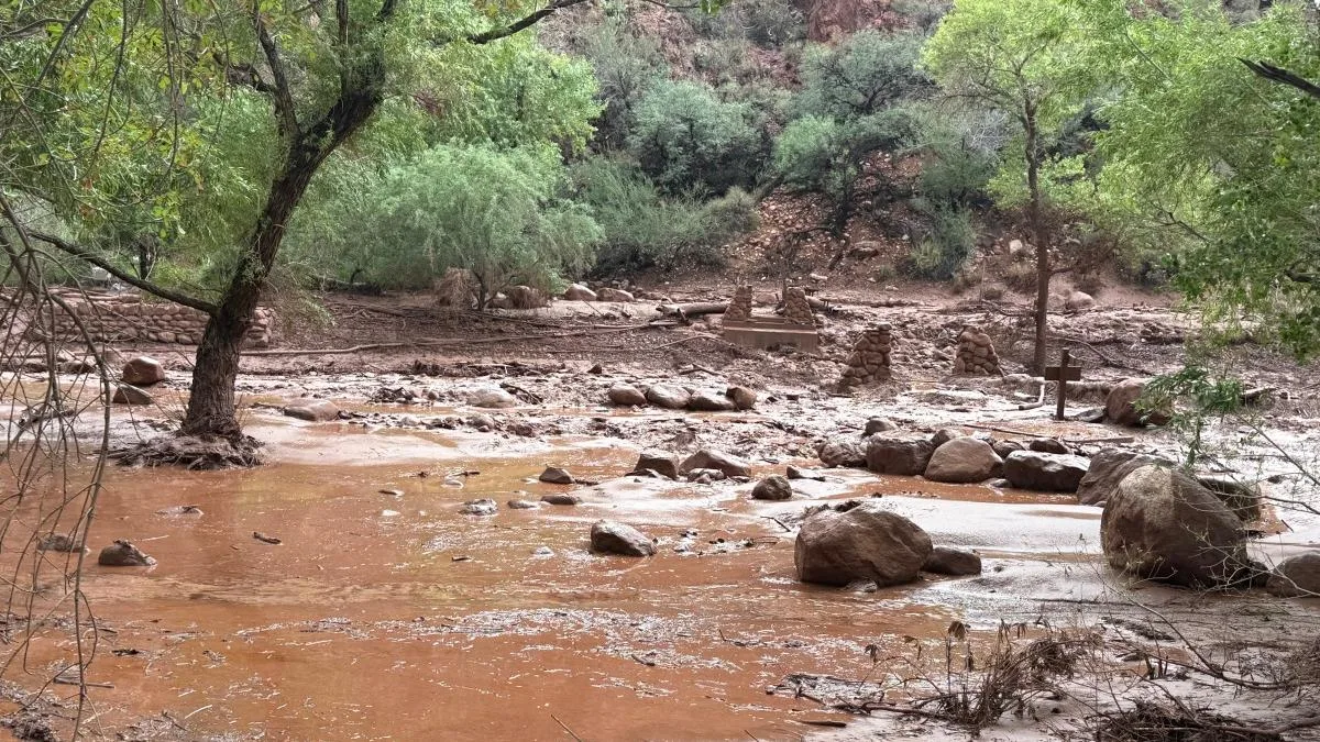 Une crue éclair dans le Grand Canyon fait au moins un mort et une quinzaine de disparus