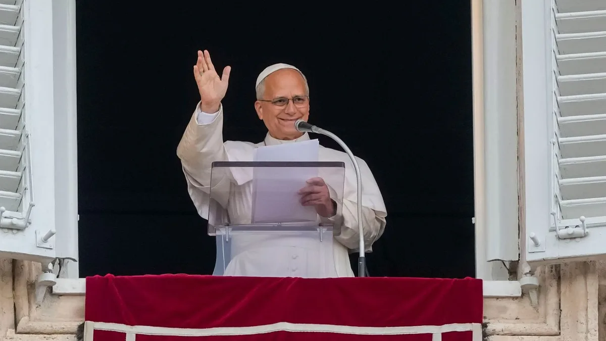 Erster öffentlicher Auftritt: Papst spricht nach überstandener OP das Angelus-Gebet