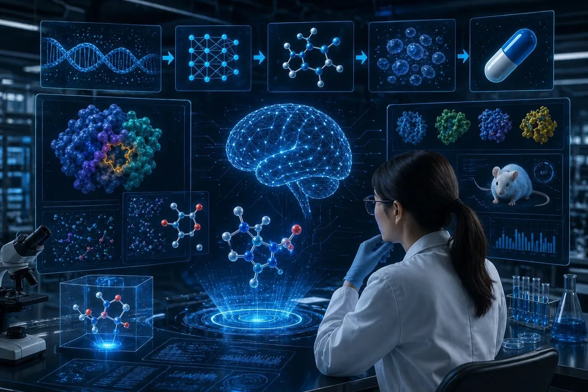 AI 3만7000개 투입한 ‘가상 바이오기업’ 등장… 폐암 치료 전략도 제안