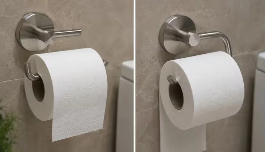 Colocar el papel higiénico hacia delante o hacia atrás: cuál es la forma correcta y por qué recomiendan hacerlo solo de esta manera