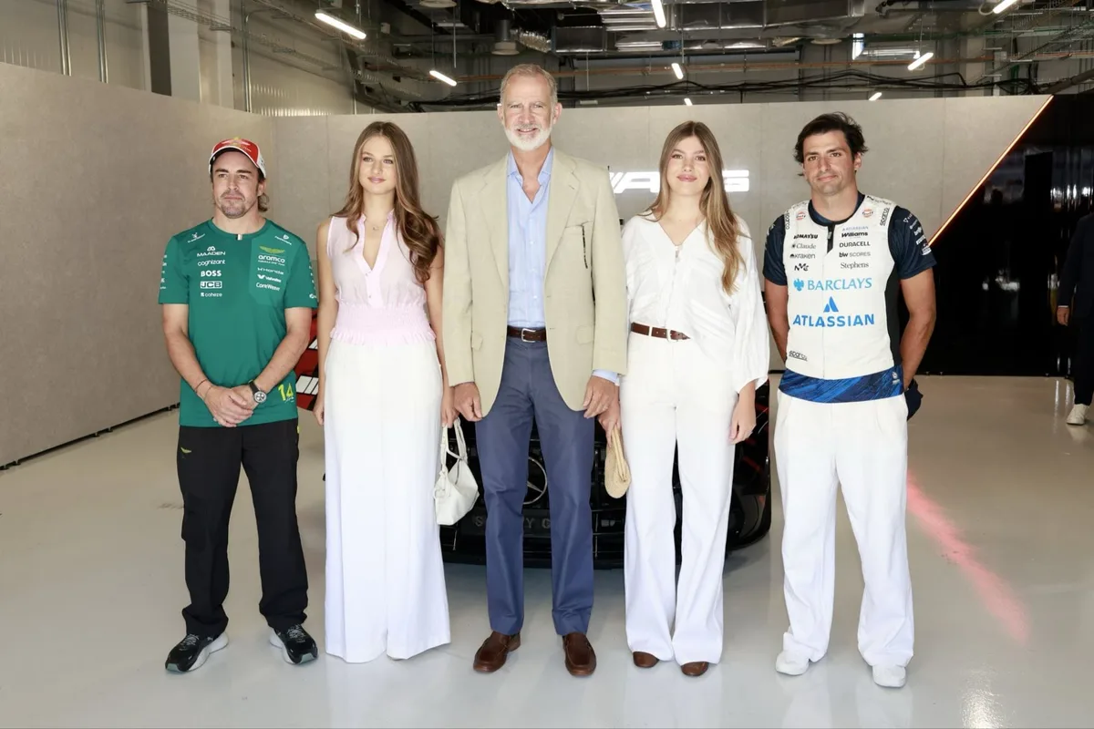 Del Rey y sus hijas a Rafa Nadal: los famosos presentes en la Fórmula 1 en Madrid