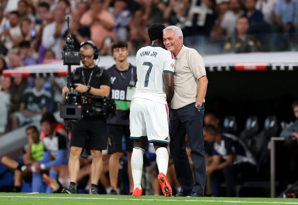 Mourinho sobre fase de Vini Jr: “Me dói o coração”