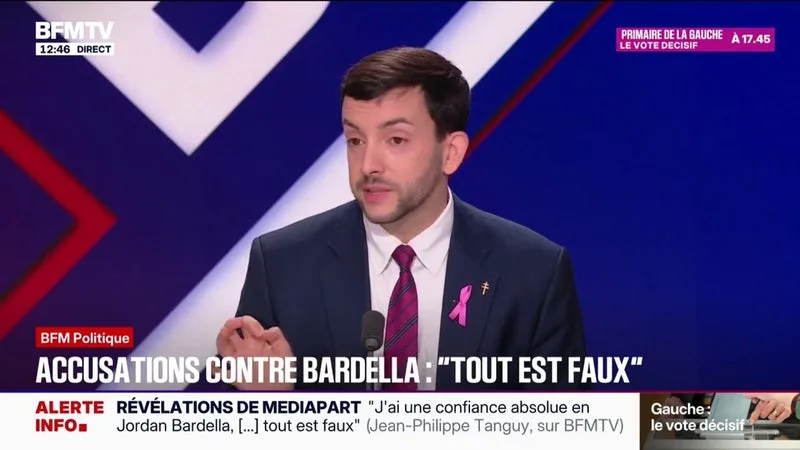 Primaire sociale-démocrate: "Ségolène Royal est une femme courageuse qui a fait face à la vraie misogynie des éléphants du PS", affirme Jean-Philippe Tanguy, député RN de la Somme