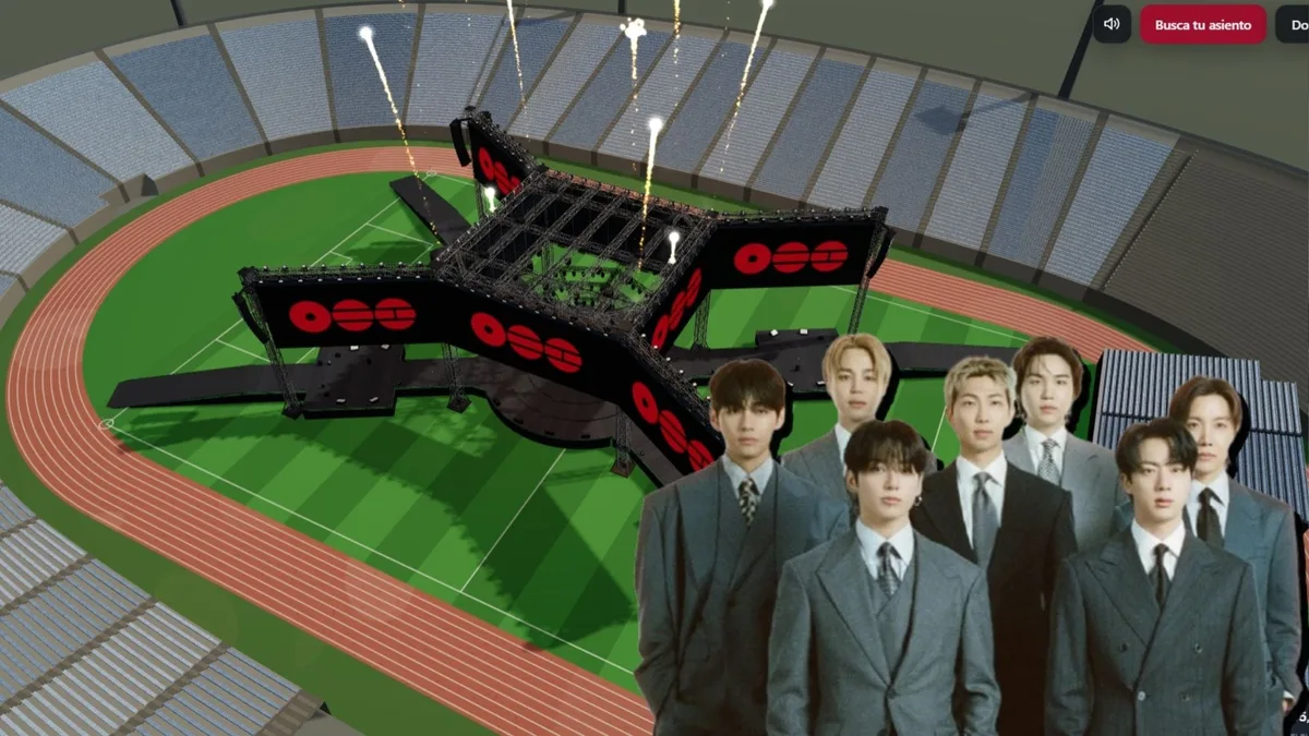BTS en Perú: estudiante de la UNI crea simulador 3D para ver el escenario y tu asiento en San Marcos