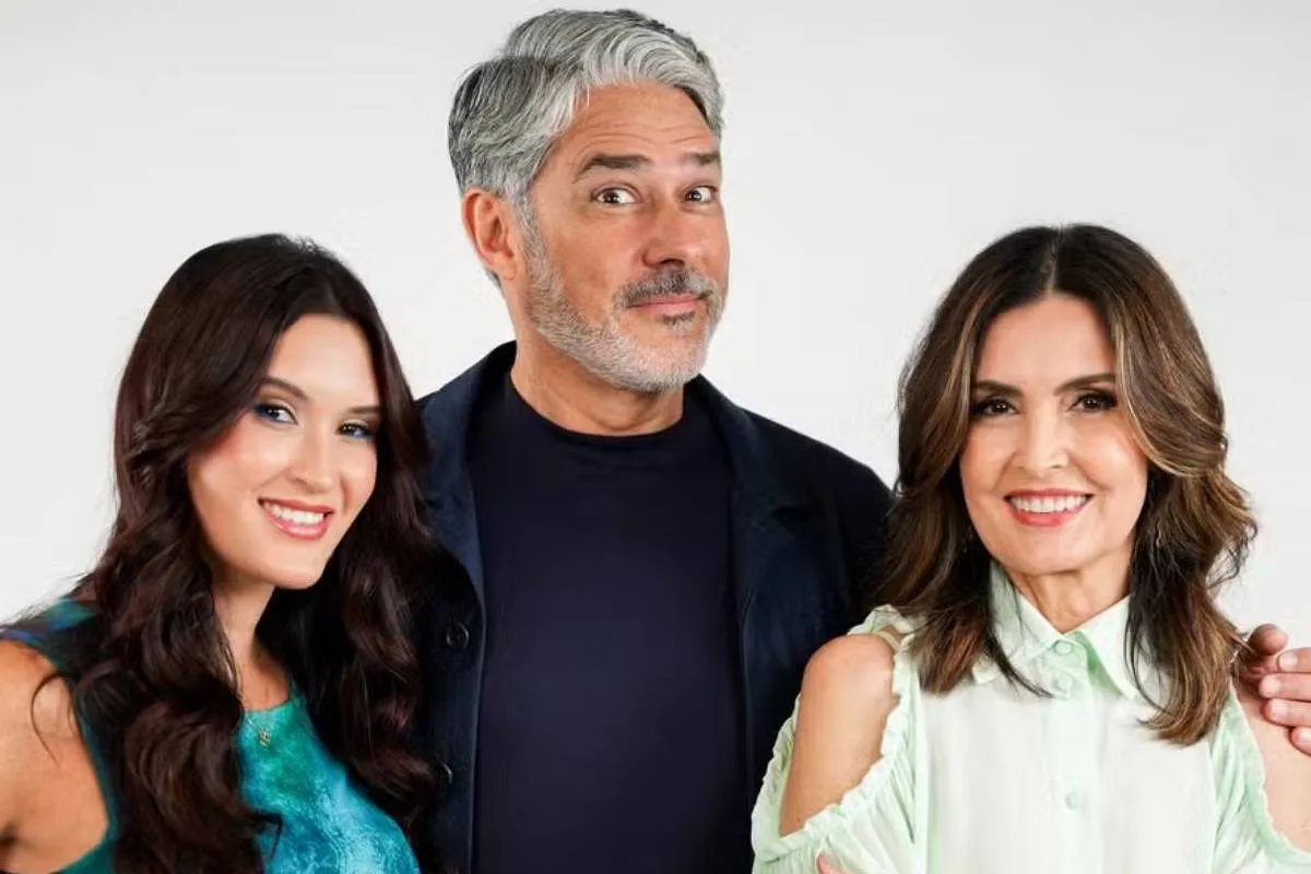 William Bonner será sabatinado por Fátima Bernardes e pela filha no YouTube