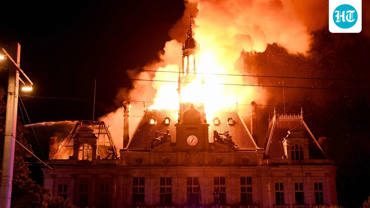 France protests: Looting, fires and vandalism reported in Paris, Lyon and Limoges