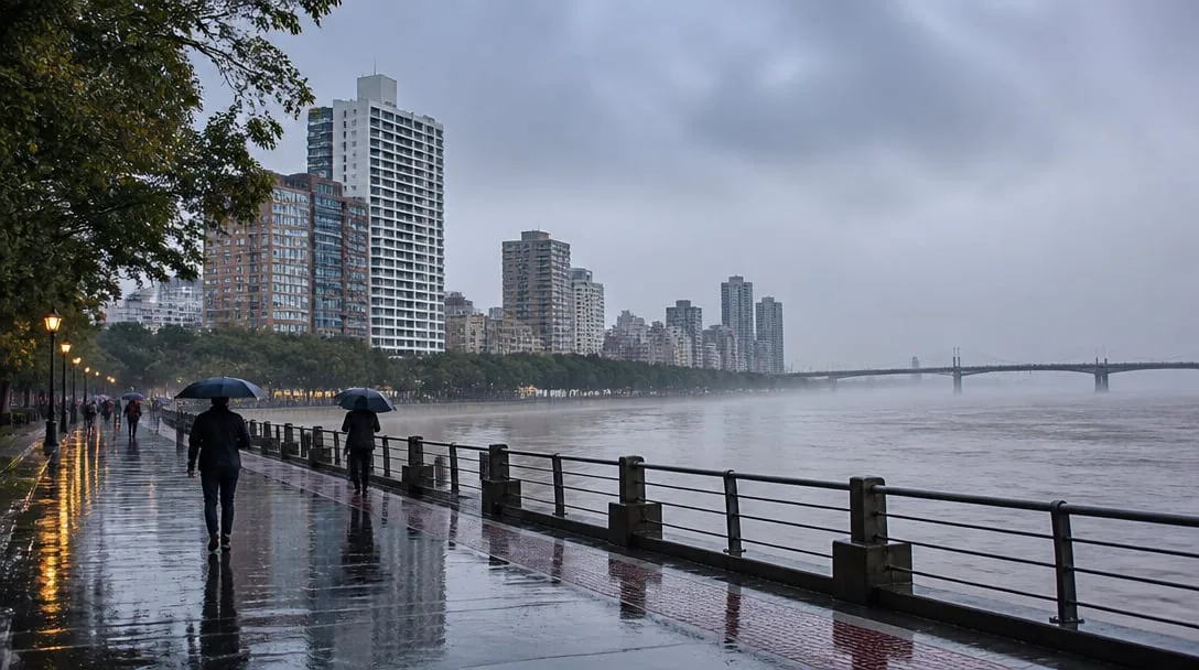 Clima en Santa Fe hoy lunes 12 de octubre: lluvia ligera y cielo cubierto
