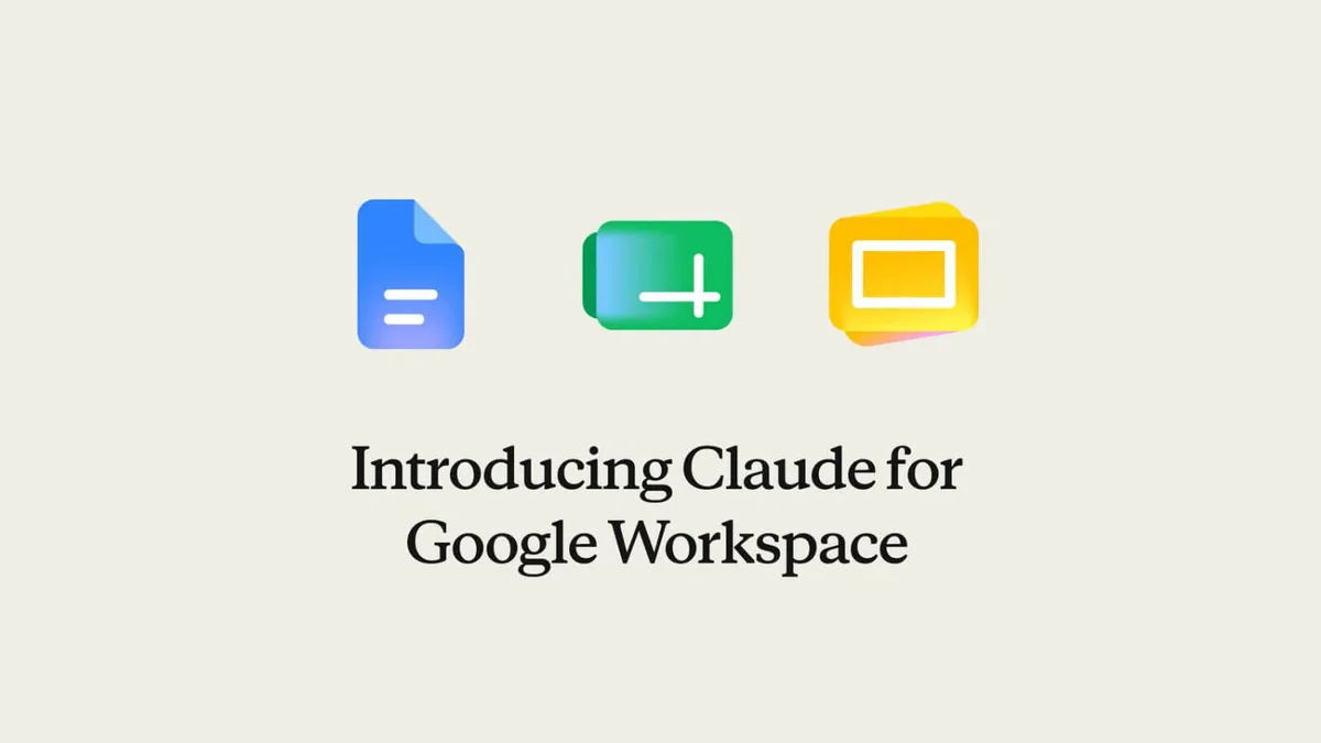 Claude comes to Google Workspace: Here’s how to edit Google Docs, Sheets, and Slides