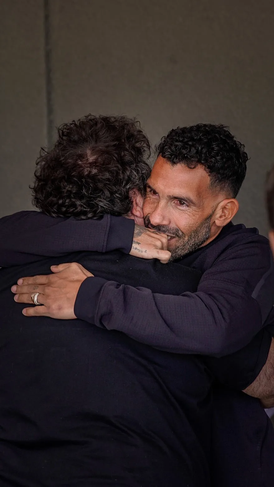Qué comió y bebió Tévez en su encuentro con “el Messi del vino”