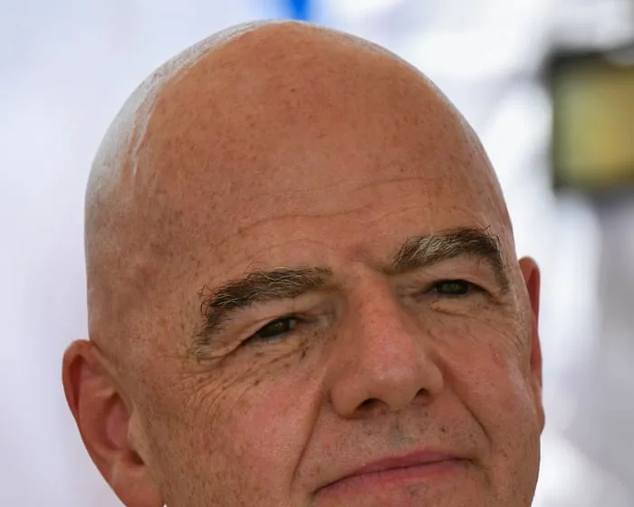 ‘See you at the hairdressers’: Infantino’s bizarre reply to bald reporter
