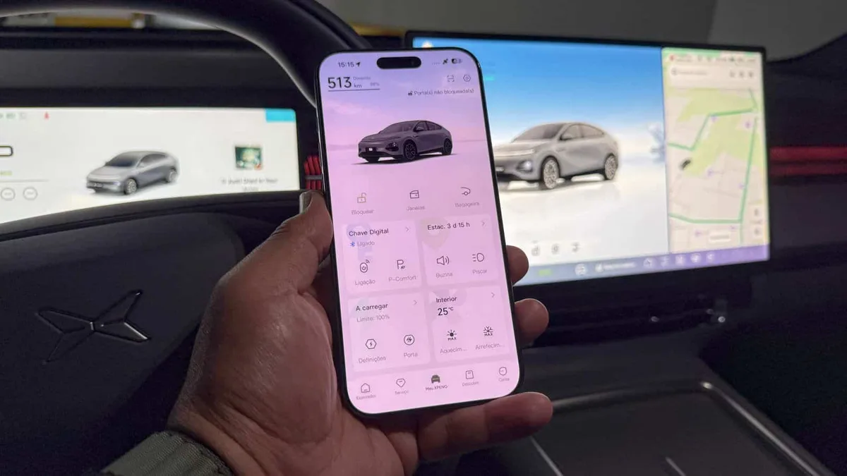 O smartphone já é a chave do automóvel. A XPENG mostra como tudo mudou