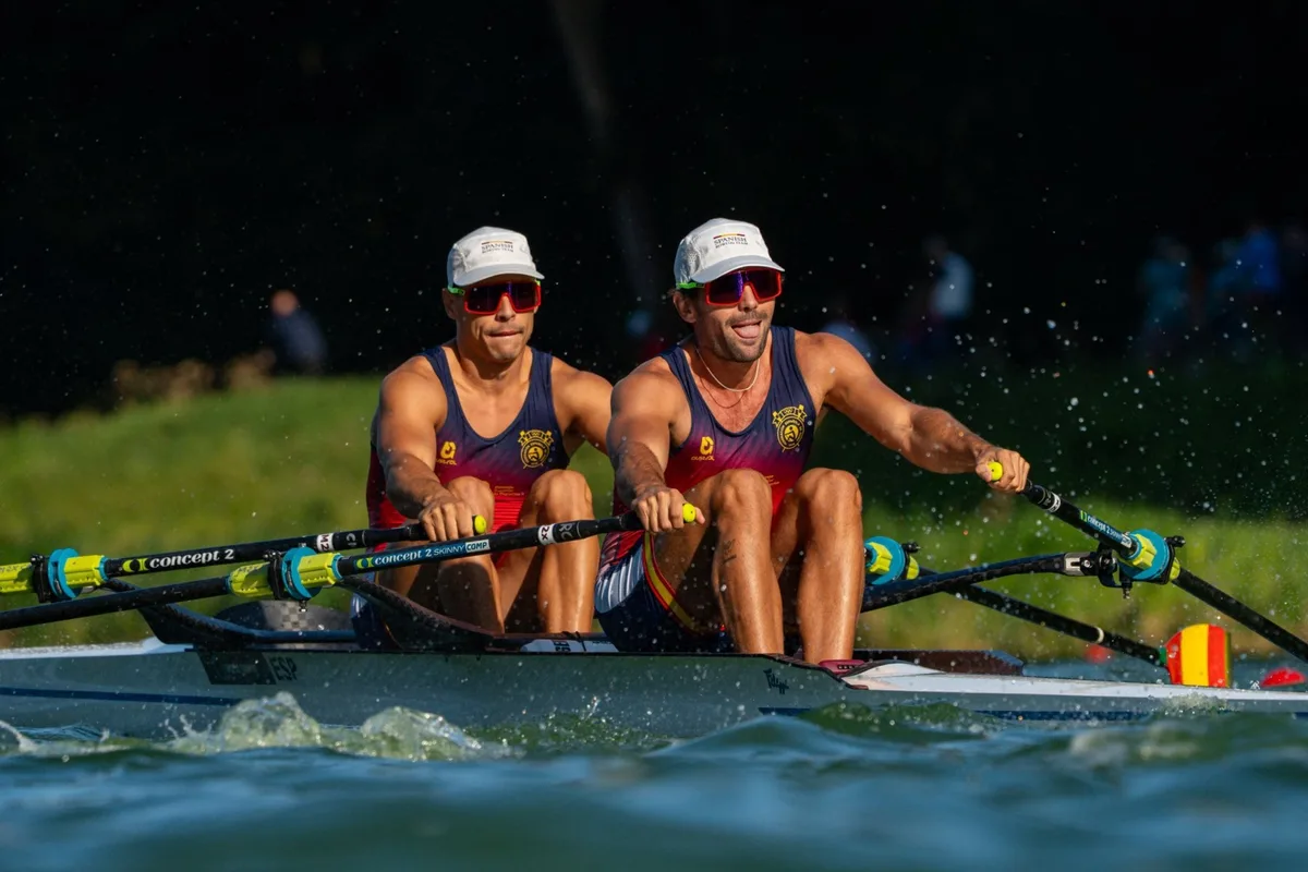 El doble scull y el cuatro scull españoles se meten en semifinales del Mundial