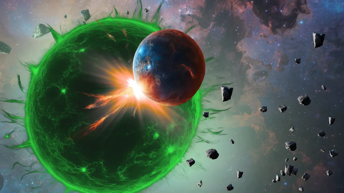 Astronomers discover the 1st ever green star, a cosmic zombie just in time for Halloween