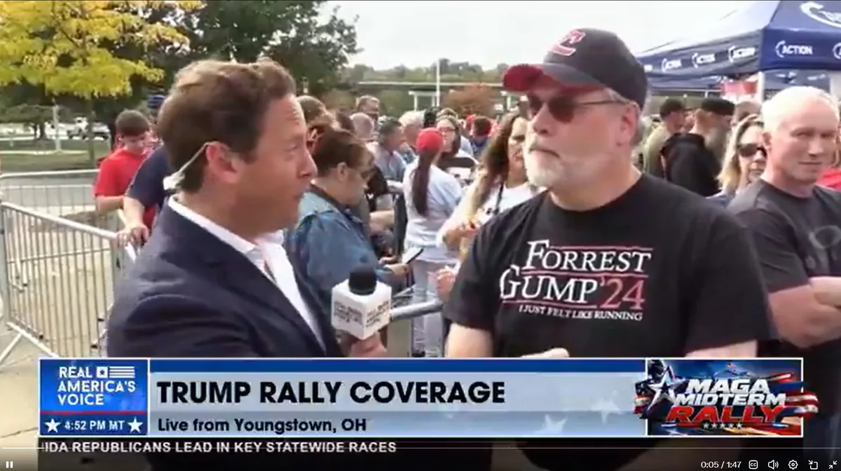 MAGA News Channel Cuts Away as Interview Goes Off the Rails