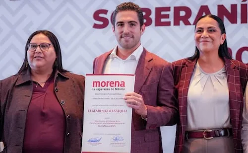 Gino Segura es coordinador de transformación en Quintana Roo, anuncia Morena; confirma alianza con PT y PVEM