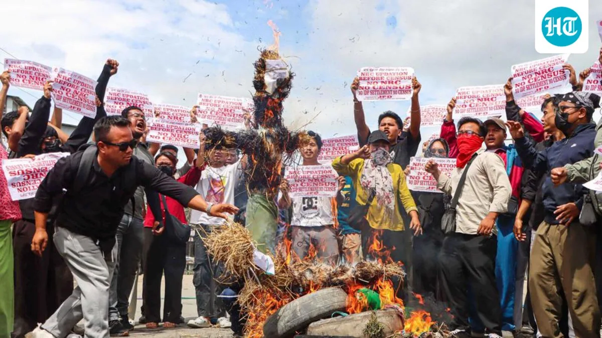 Protest over census escalates in Manipur amid call to boycott govt institutions