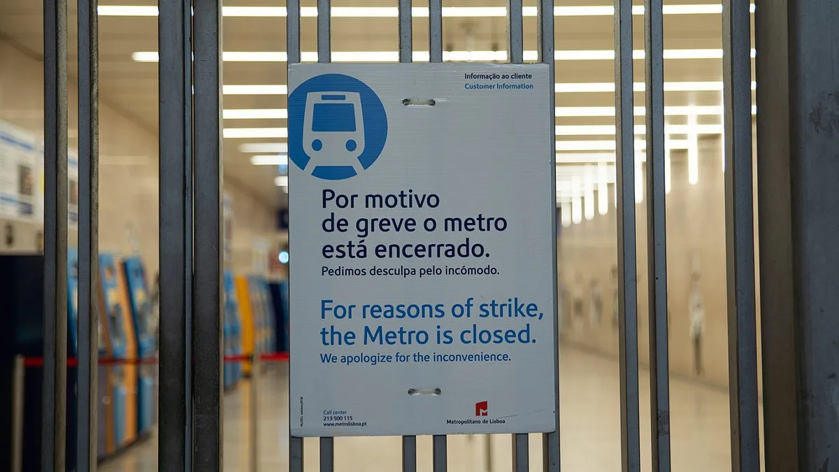 Metro de Lisboa. Greve regressa nos dias 28 e 30 de outubro