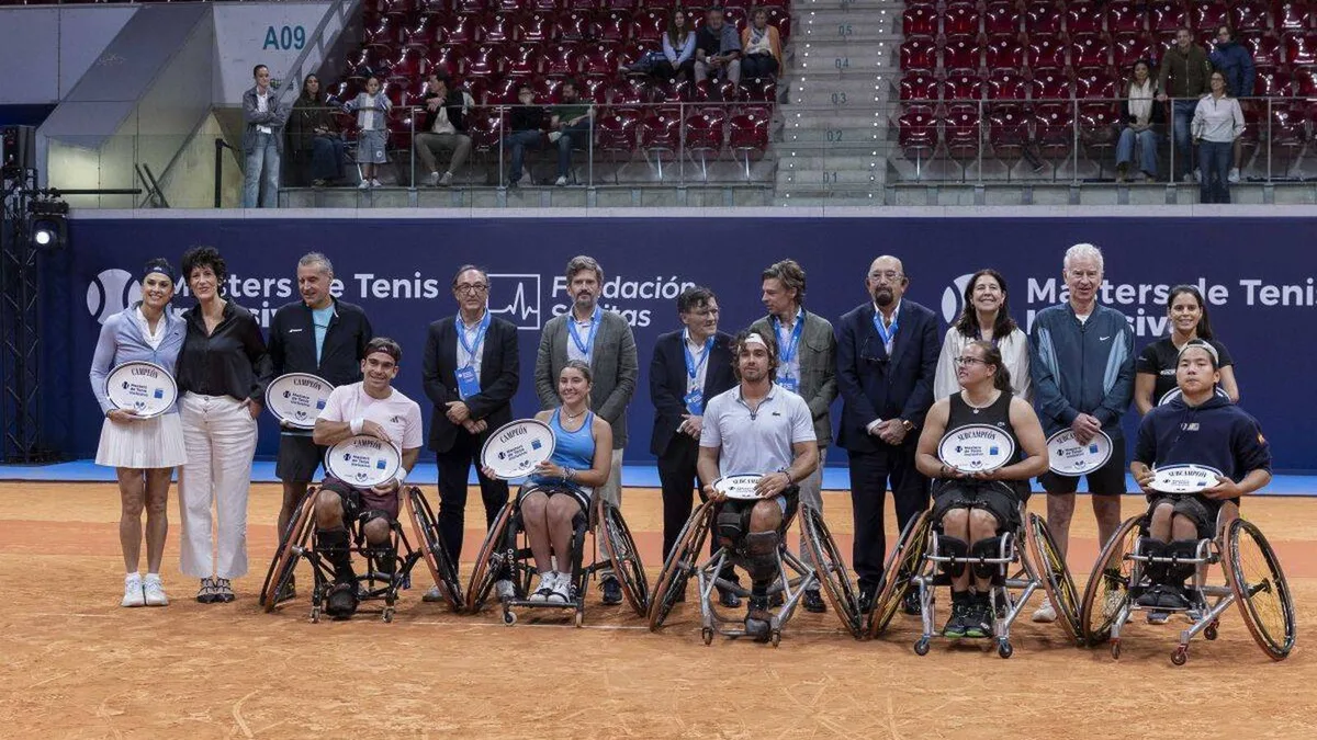 McEnroe y Sabatini capitanean el primer Masters de Tenis Inclusivo de Fundación Sanitas