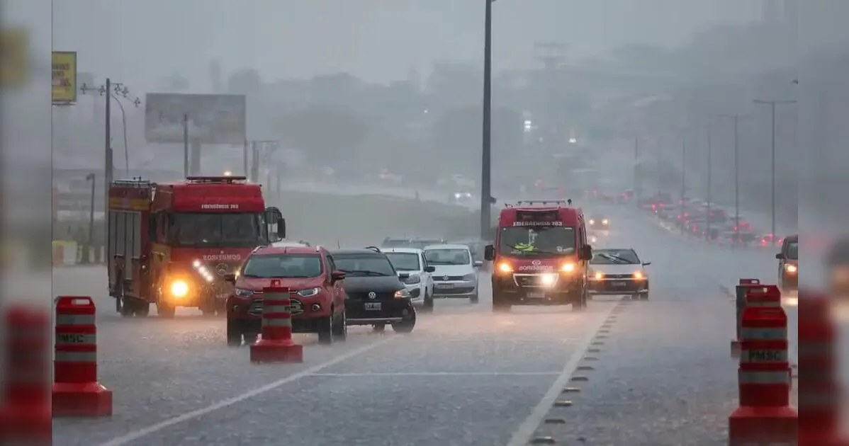 Sul e Sudeste terão dia de chuva, trovoadas e tempestades