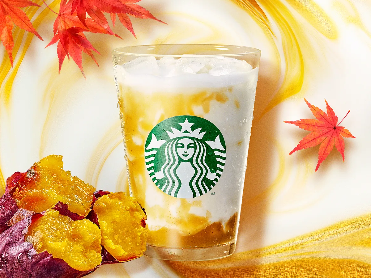 Starbucks Japan unveils Mitsuimo Milk, a new drink that celebrates the taste of autumn