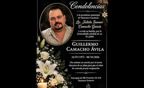 Fallece el padre de la alcaldesa de Huanusco, Zacatecas, tras ataque armado a su vehículo; “Exigimos que este acto no quede impune”: Julieta Isamar Camacho